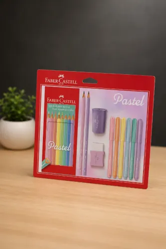 Kit Tons Pastel, Faber-Castell, KIT/PASTEL