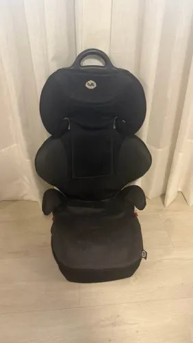 CADEIRA COM BOOSTER DELTA PRETA - TUTTI BABY