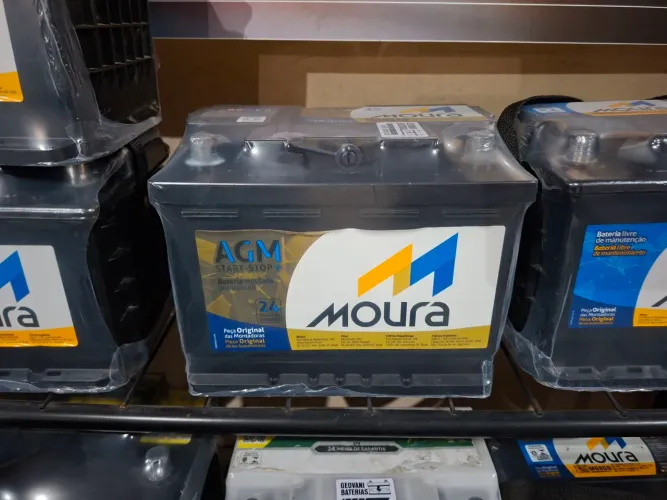 Bateria Moura 60ah AGM 