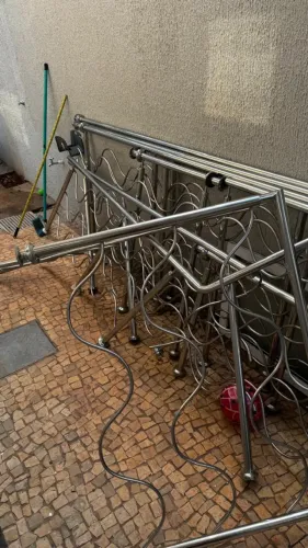 Corrimão em inox
