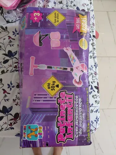 PATINETE INFANTIL+ KIT DE PROTEÇÃO