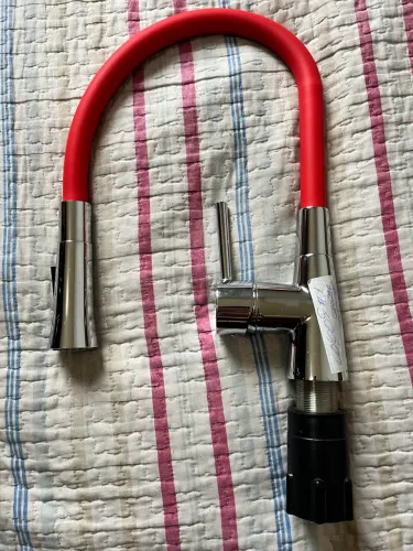 Monocomando Bancada Mesa Cozinha LorenFlex Vermelha Lorenzetti  