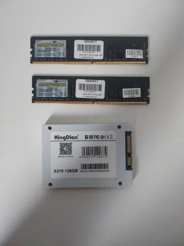 Kit DDR4 8GB (2x4GB) + SSD 128GB