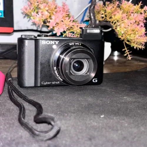 Sony Cybershot DSC-HX9V Preta 16.2 MP 16x zoom óptico Dupe da G7X