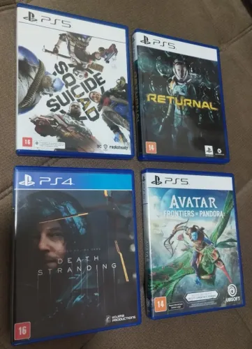 Jogos Playstation 4 e 5 - R$ 250,00
