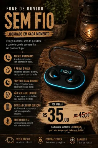 FONES X55 TWS