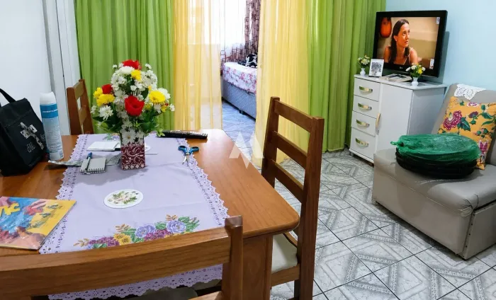 Apartamento Kitnet próximo à praia em São Vicente - SP