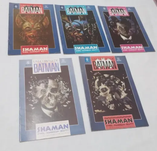 Gibi Um Conto De Batman - Shaman - Mini-Série Semanal - 5 Gibis - Abril Jovem ( 9307 )