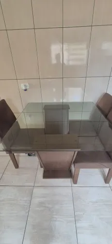 mesa de jantar vidro