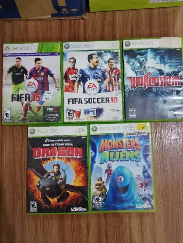 Jogos Xbox 360 originais - R$ 40,00 Cada, vendo ou troco
