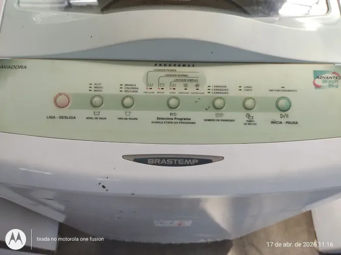LAVADORA BRASTEMP ELETRÔNICA 110V