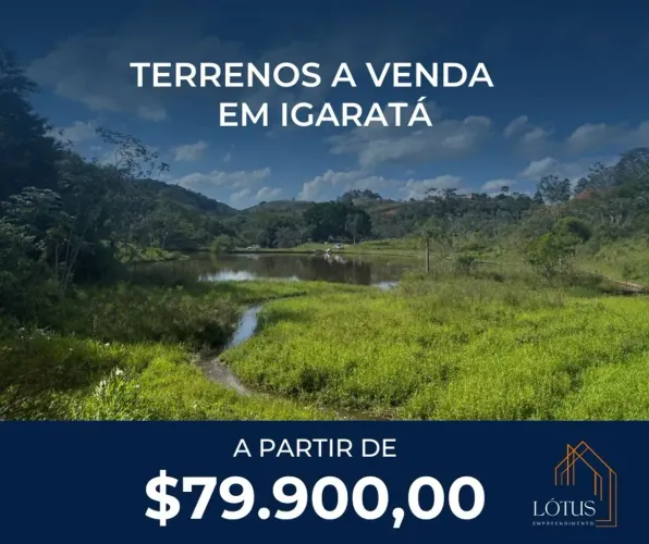 85T- TERRENOS DISPONÍVEIS EM IGARATÁ