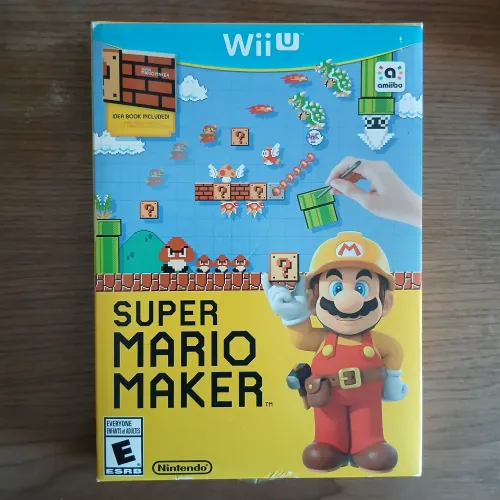 SUPER MARIO MAKER COMPLETO NINTENDO WII U