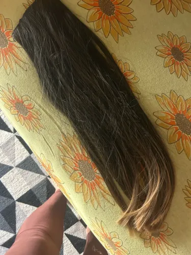 Cabelo com mechas