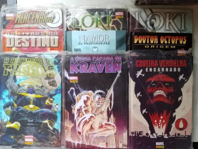 Coleção Vilões Marvel Capa Dura