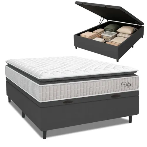 Cama Box Baú Casal