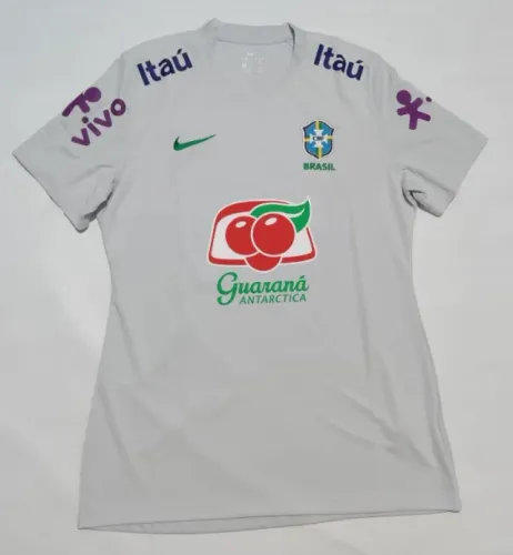 Camisa Seleção Brasileira Feminina 2021/ 22 Treino Cinza