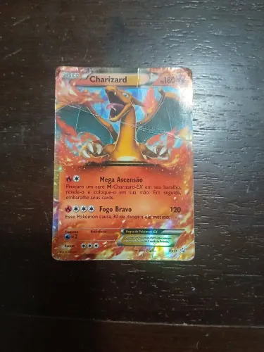 Carta pokémon Charizard EX yx17