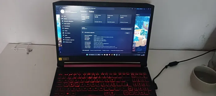 NITRO 5 - i7 16 Gb ram GTX 1650