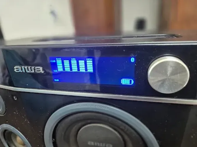 caixa de som bluetooth Aiwa exos-9