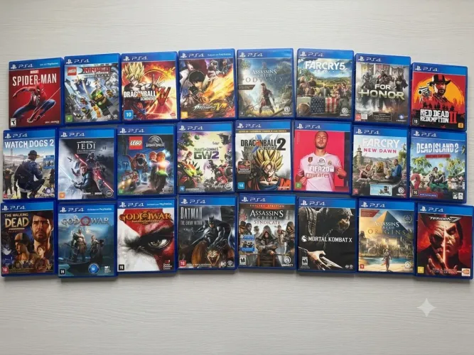 Jogos originais de Ps4
