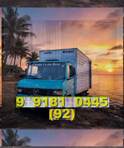 Frete Bau em São Jorge, São Raimundo, Centro e Educandos! Seu transporte seguro!