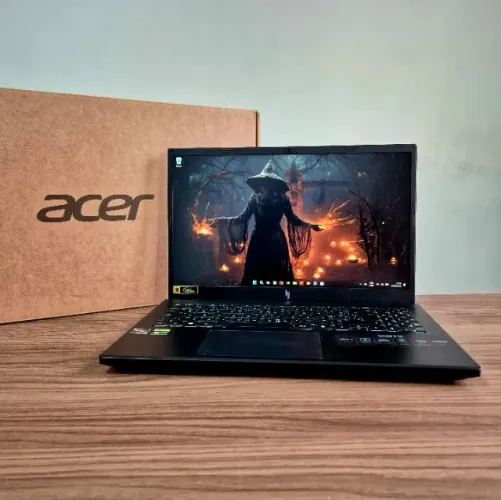 Notebook Gamer Acer (Ryzen 7 + RTX 4050 + DDR5) c/ Garantia !!!