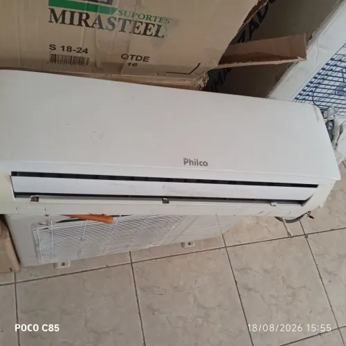 Vendo ar condicionado Philco 12mil BTUs convencional 1000 reais instalado