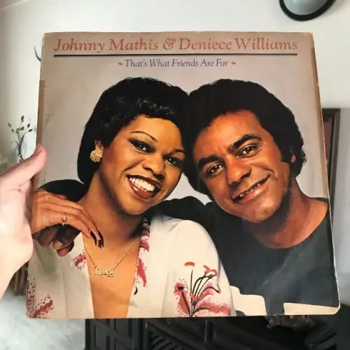LP Vinil - johnny mathis & deniece williams - that's what friends