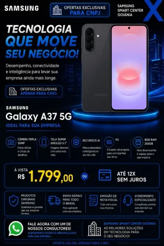 Chegou a melhor época para comprar celulares Samsung para sua empresa!