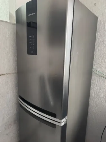 Geladeira Inverse - Inox - Brastemp SemiNova