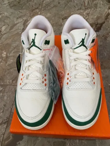 Tênis Nike Air Jordan 3 Solefly x Miami