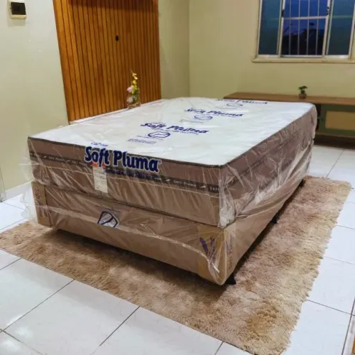 Cama Box Padrão 1,38m x 1,88m Saint Germain 