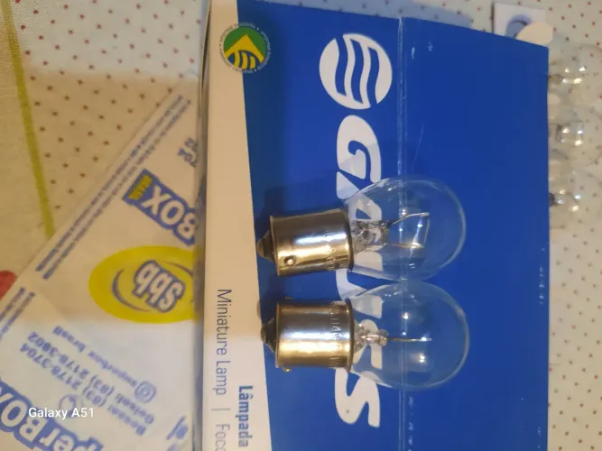 6 Lâmpadas de Re GL1141 P21W 12V GAUSS