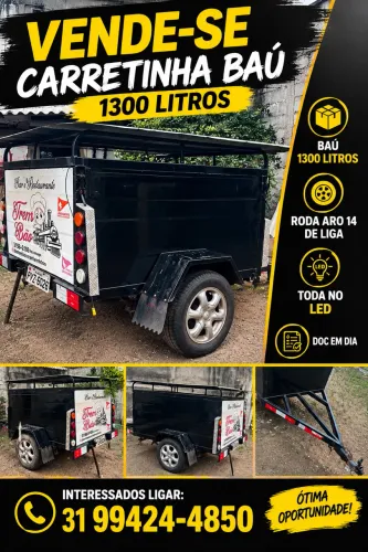 Carretinha baú