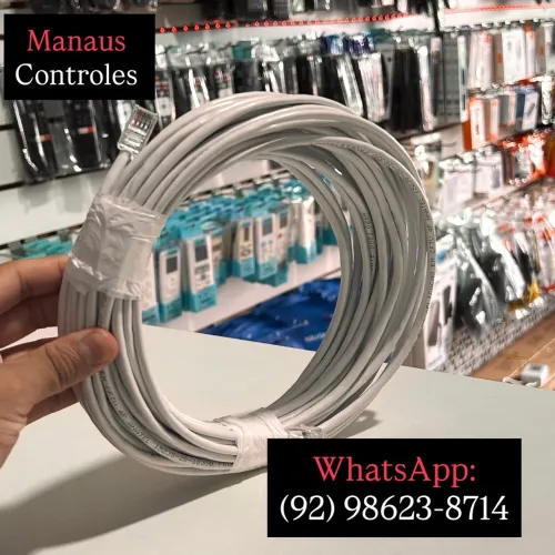 Cabo de Rede Internet Lan RJ45 de 15 Metros ( Fazemos Entregas )