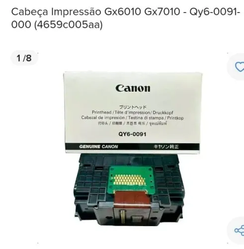 Cabeça impressão