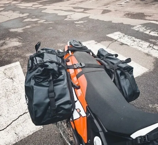 Alforge Lateral Para Moto 48L Cada