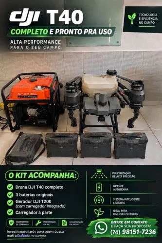 DJI Agras T40 - Novíssimo!!