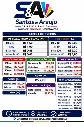 Gráfica Rápida Santos & Araujo 