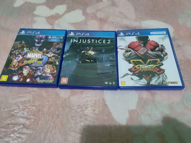 Jogos luta - PS4 em ótimo estado!!!