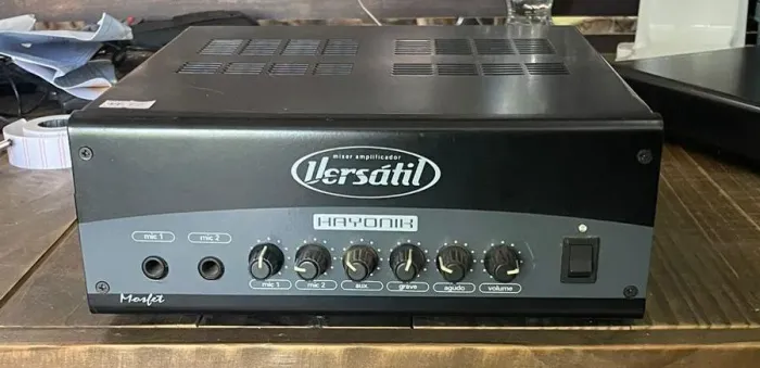 Amplificador Hayonik Versátil estéreo + mixer - funcionando