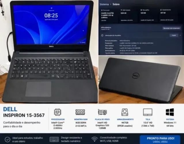 Notebook Dell Inspiron 15
