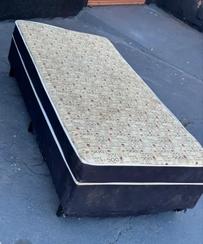 Cama Box Conjulgada Solteiro