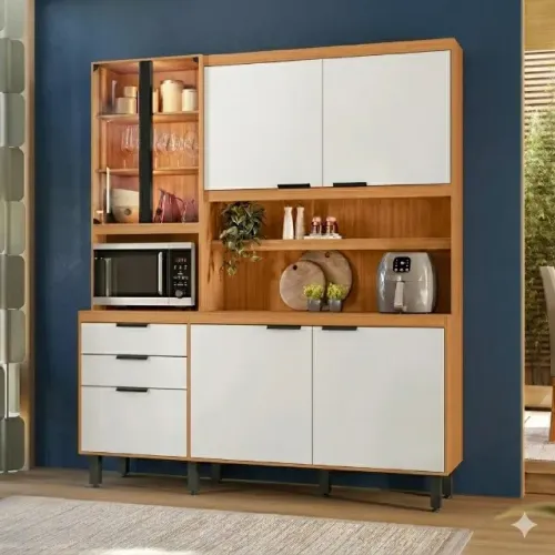 Cozinha Murano Poliman Com LED Frete Grátis