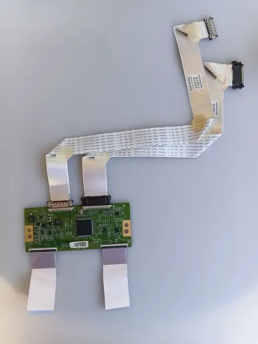 Placa T-Con LG LC420EUF + 4 Cabos Flat Originais - Funcionando