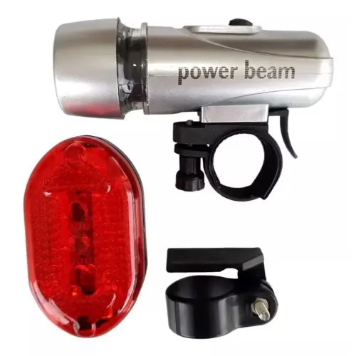 Lanterna luz farol sinalizador pra bike