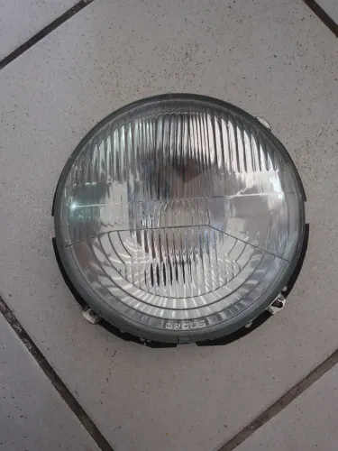 Farol de Fusca e Kombi de vidro 
