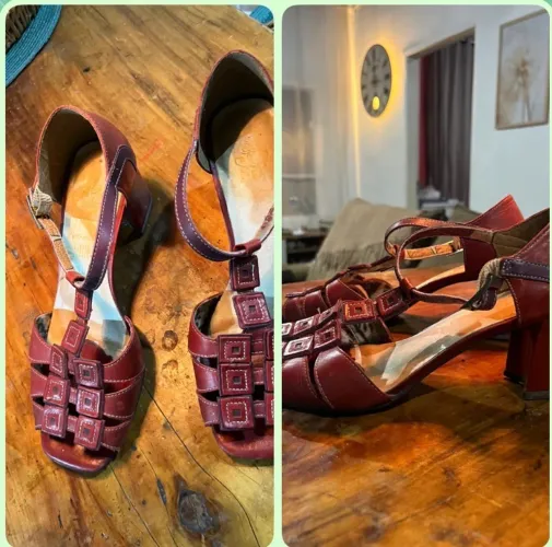 Sapato vermelho