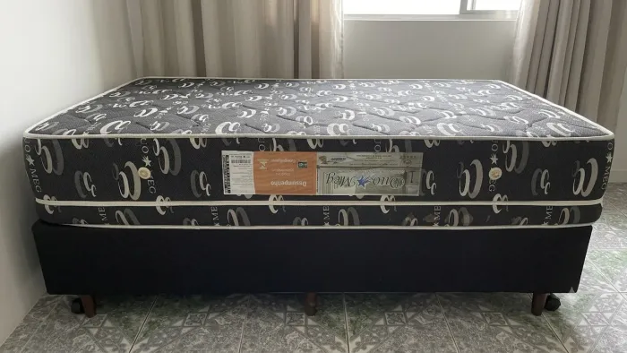 COLCHÃO MAGNÉTICO E VIBROTERÁPICO DUO MEG + BOX SOLTEIRÃO